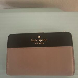 Kate Spade Black and Tan Wallet